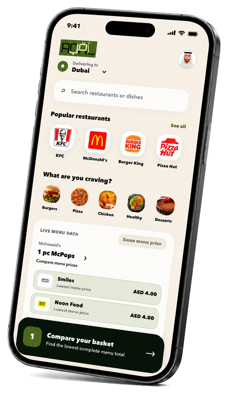 AQAL mobile app preview